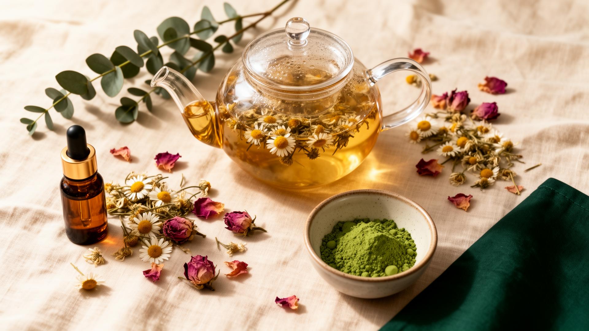 Vielea Organics premium wellness products in a natural setting